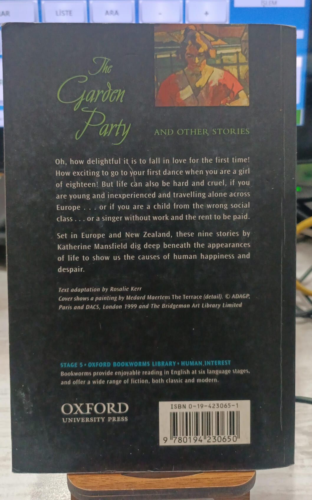 The Garden Party And  Other Stories - Oxford Bookworms Library