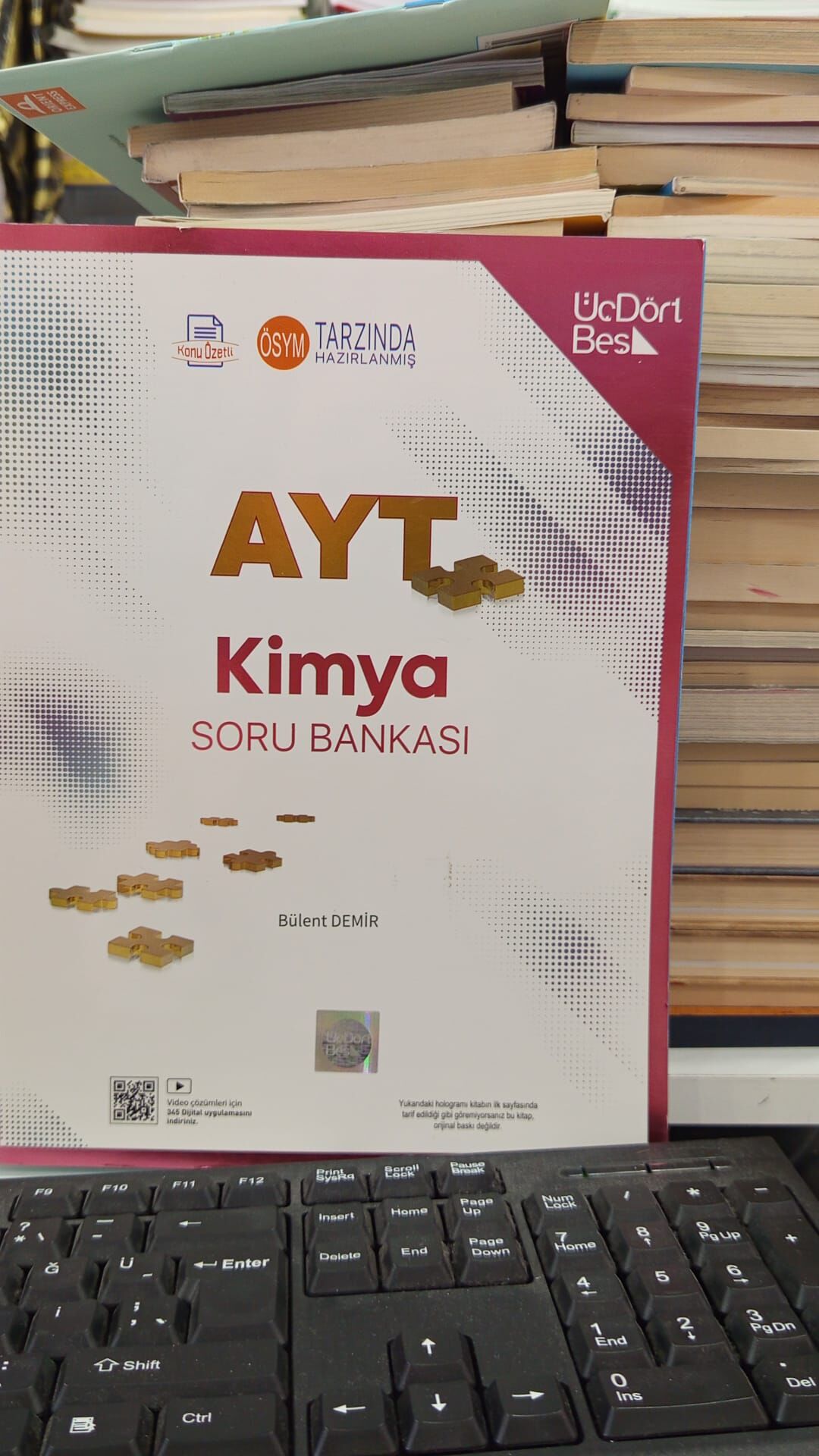Üçdörtbeş Ayt Matematik Soru Bankası / 2025