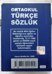 Arkadaş Yayınları Ortaokul Türkçe Sözlük