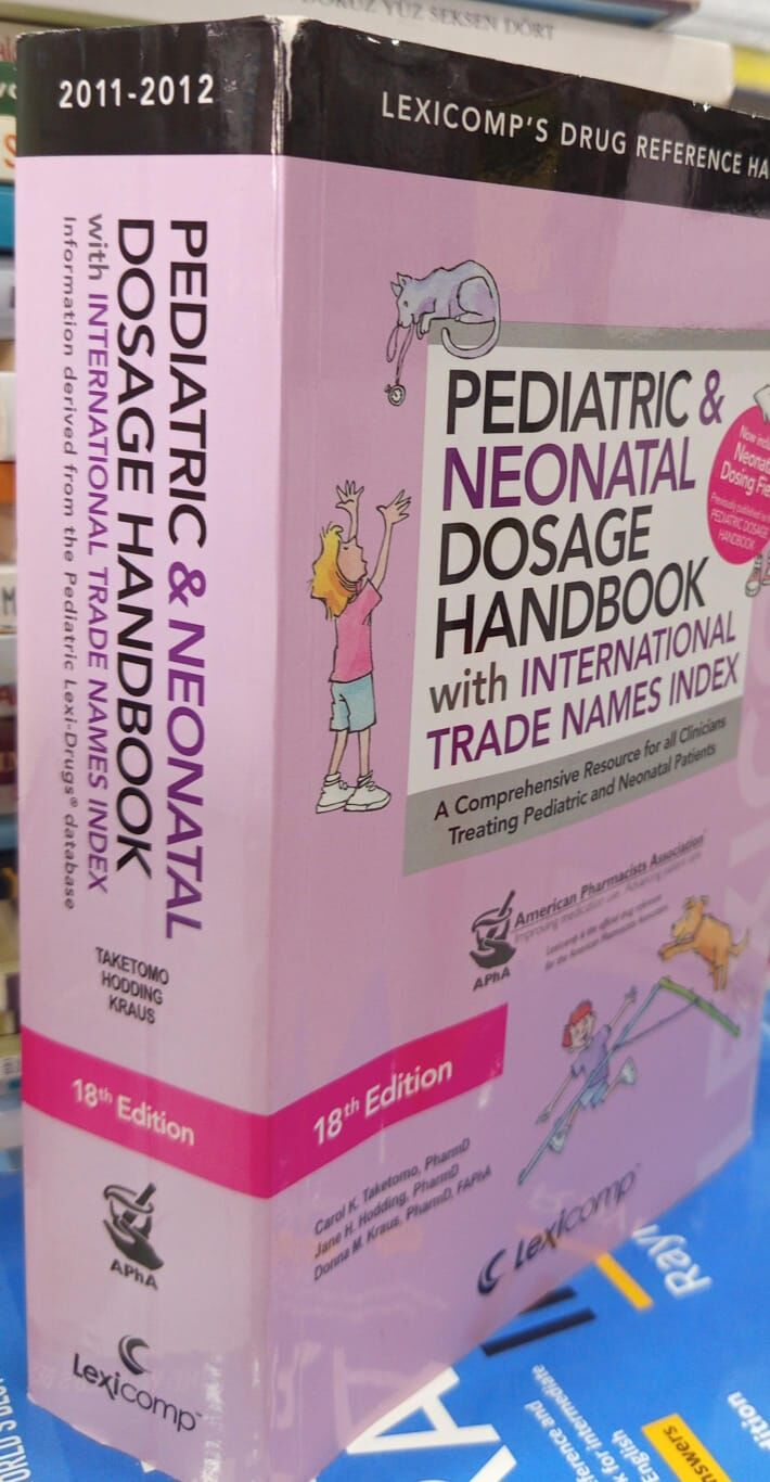 pedıatrıc & neonatal dosage handbook with ınternatıonal trade names ındex