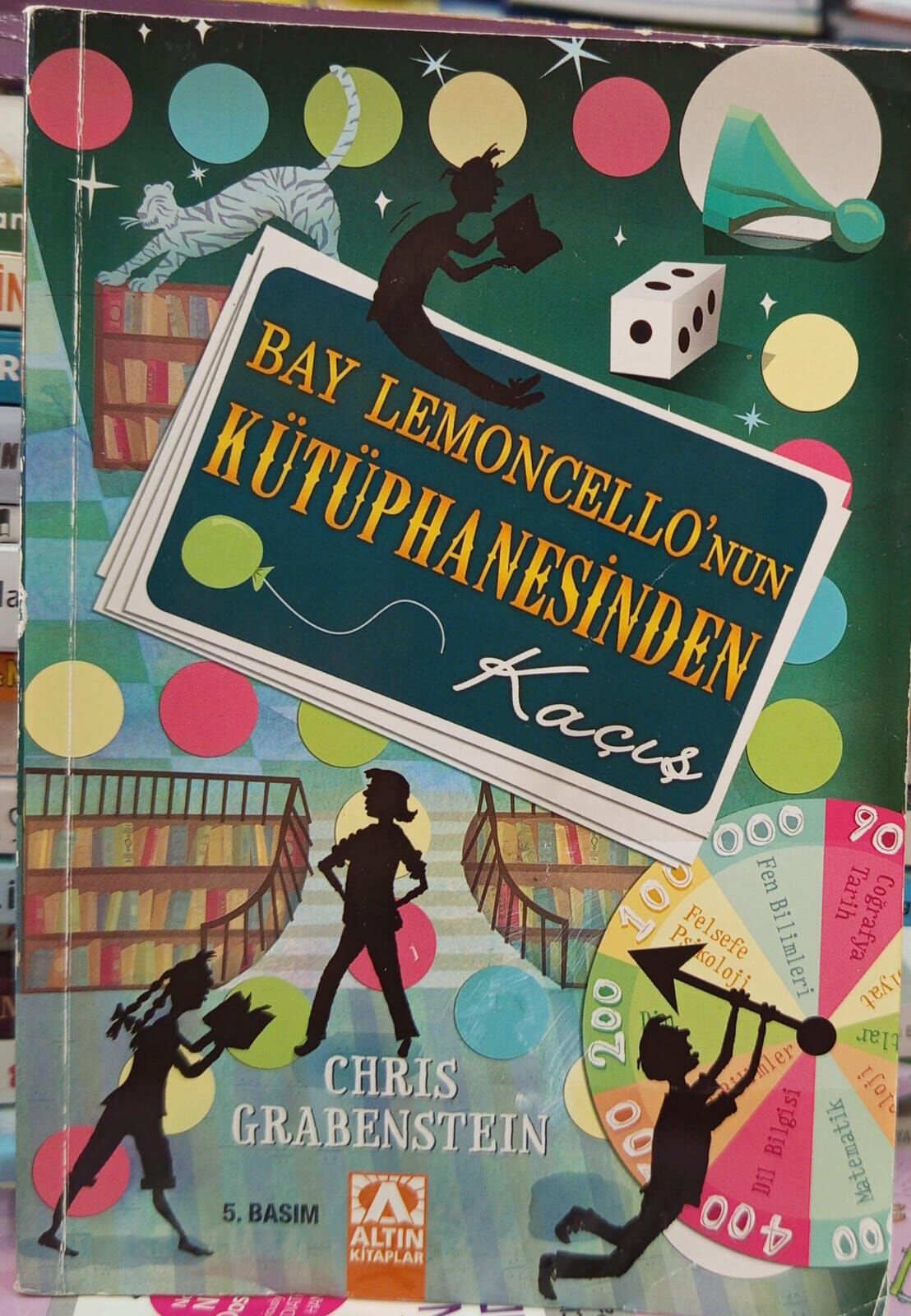 Bay Lemoncello’nun Kütüphanesinden Kaçış  - Chris Grabenstein