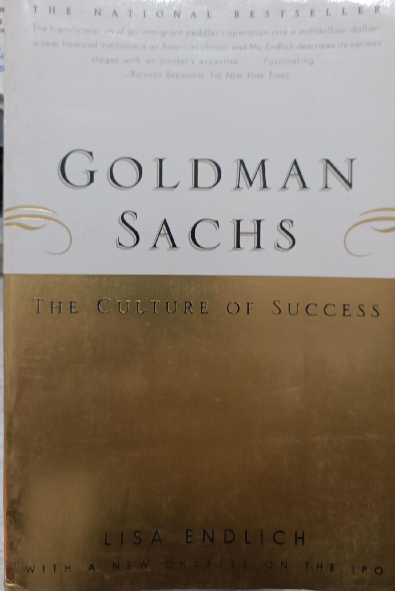 Goldman Sachs - The Culture of Success - Lisa Endlich