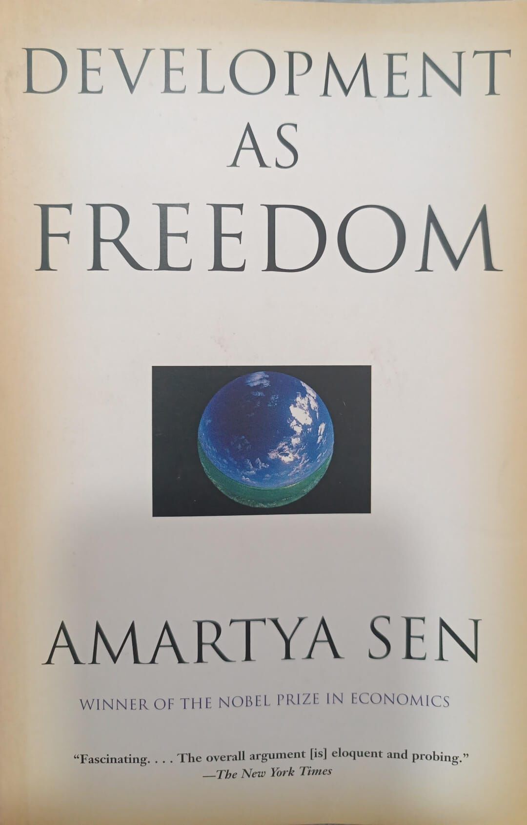 Development as Freedom - Amartya Sen