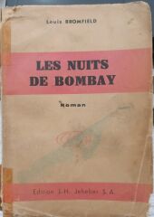 Les Nuits De Bombay - Louis Bromfield - 1942