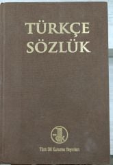 TÜRKÇE SÖZLÜK - BÜYÜK BEZ CİLT KAPAKLI