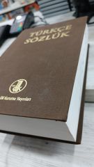 TÜRKÇE SÖZLÜK - BÜYÜK BEZ CİLT KAPAKLI