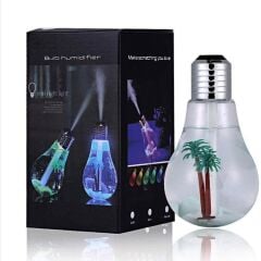 Buib humidifer - Hava Nemlendirici Ampul Görünümlü Hazneli Buhar Makinesi 400 Ml.