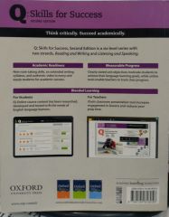 Q: Skills For Success Reading And Writing