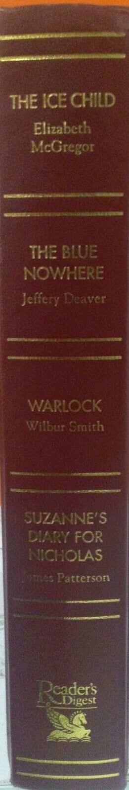 READER'S DIGEST CONDENSED BOOKS-THE ICE CHILD-THE BLUE NOWHERE-WARLOCK-SUZANNE'S DIARY FOR NICHOLAS