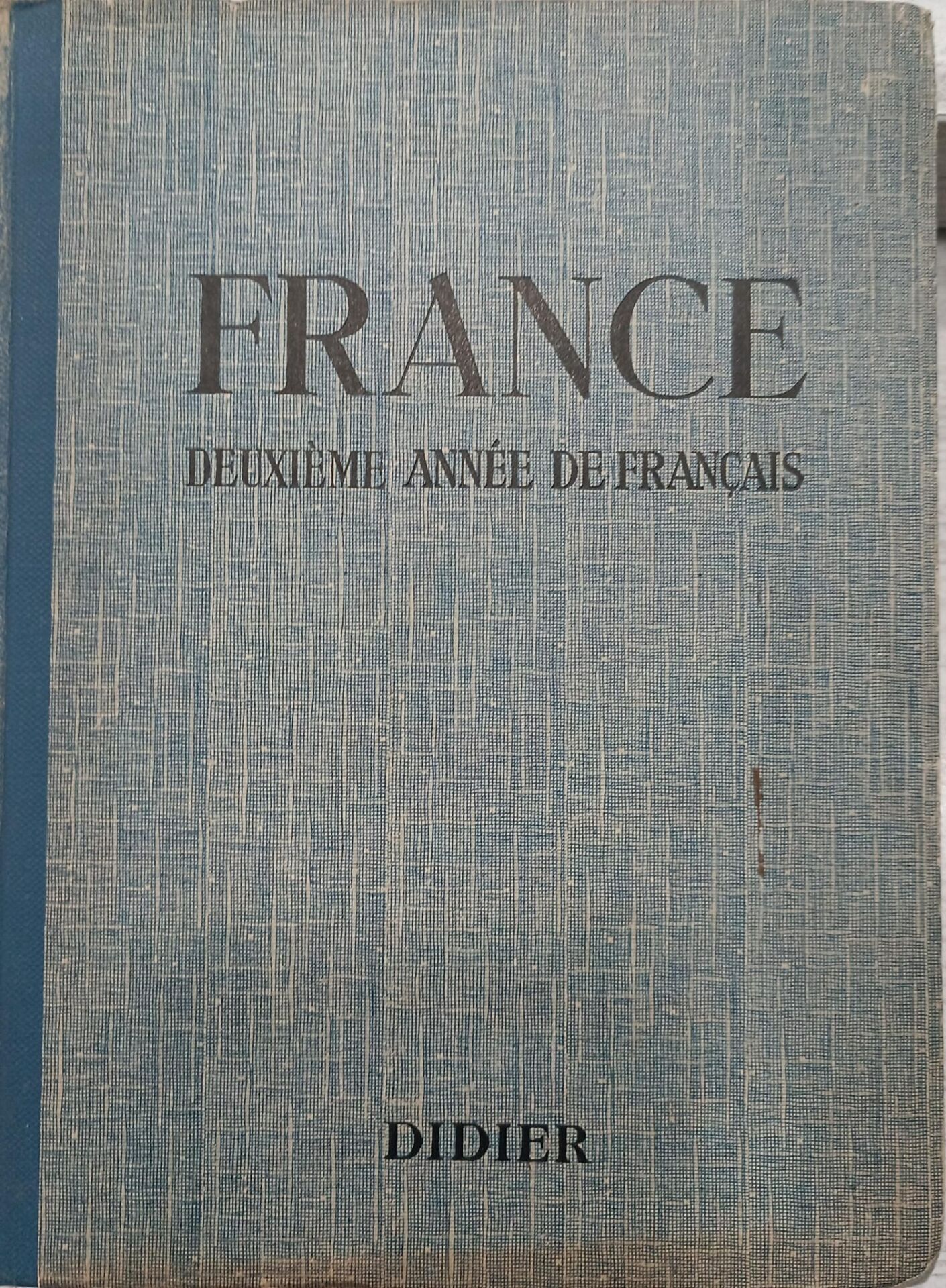 France -Deuxieme Anne de Français - Didier
