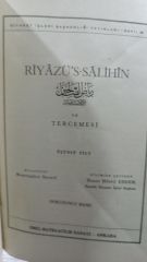 Riyazüs Salihin ve Tercemesi - Üçüncü Cilt