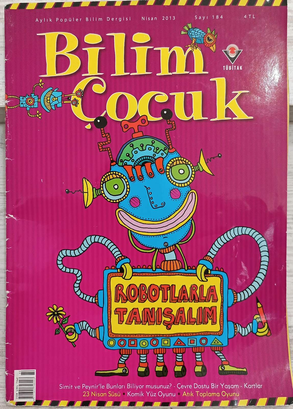 sevimli dostlarımız - Robotlarla tanışalım - sayı 184 - 2. El