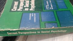 Current Perspektives in Social Psychology - E.P. Hollander - Raymond G. Hunt