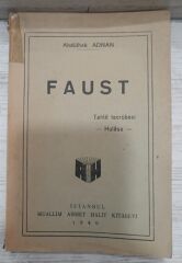 Abdülhak Adnan - Faust - Tahlil Tecrübesi - Hulasa