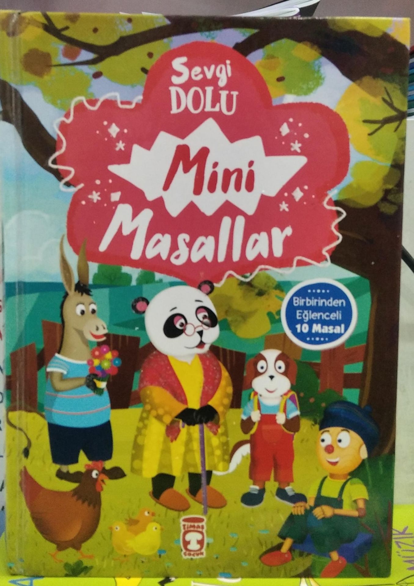 Sevgi Dolu Mini Masallar - Birbirinden Eğlenceli - 10 Kitap Takım