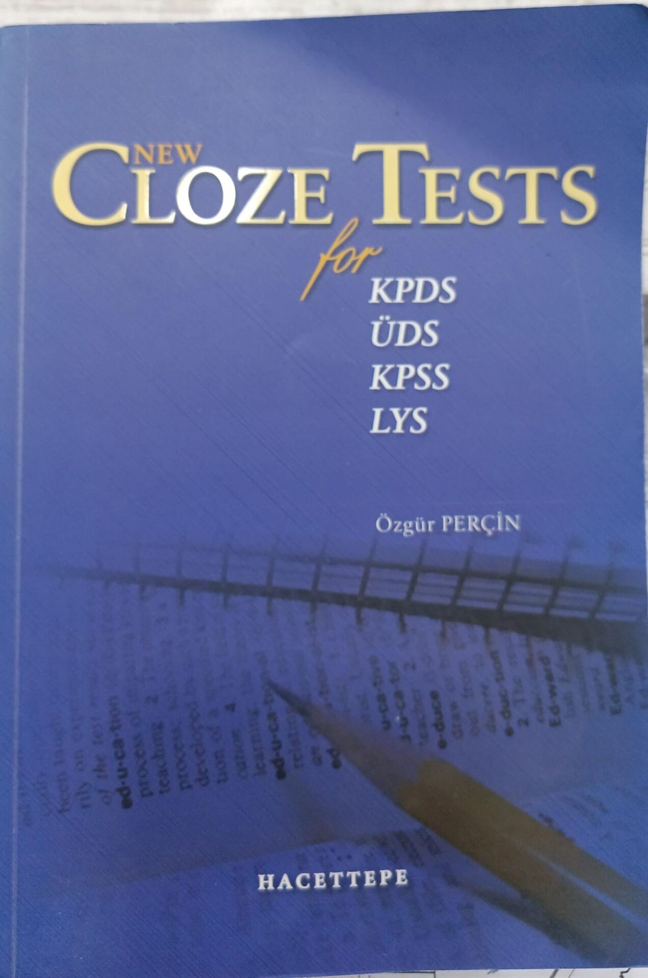 New Cloze Tests for KPDS ÜDS KPSS LYS - Özgür Perçin