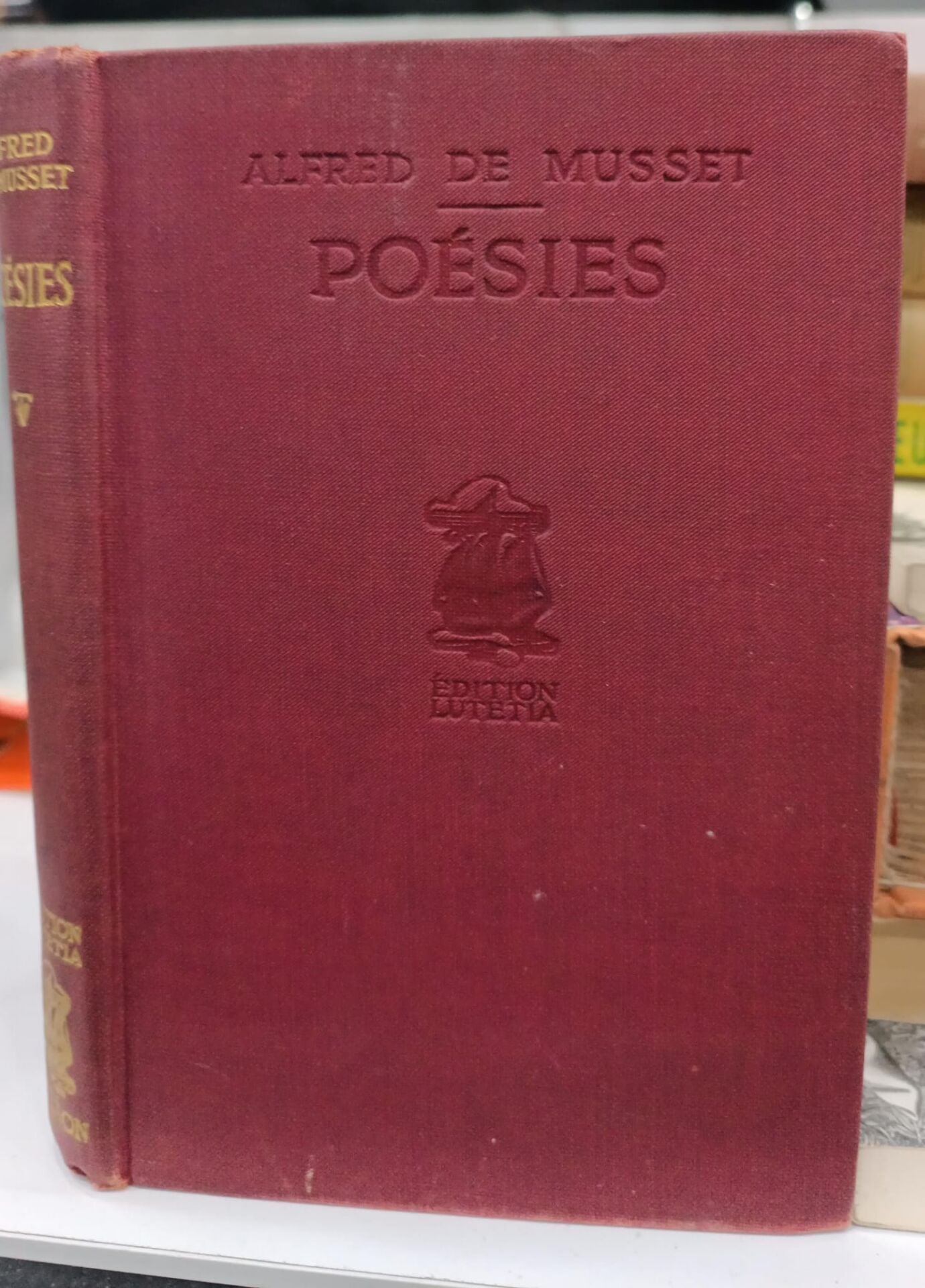 Alfred De Musset - Poesies - 1936 Vintage