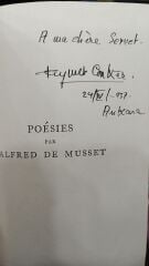 Alfred De Musset - Poesies - 1936 Vintage