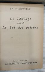 La sauvage suivi de Le bal des voleurs - Jean Anouilh