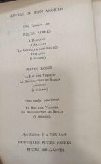 La sauvage suivi de Le bal des voleurs - Jean Anouilh