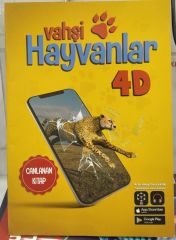 vahşi hayvanlar 4d - canlanan kitap