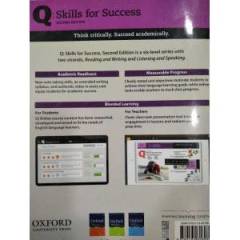 Q: SKİLLS FOR SUCCESS - LİSTENİNG AND SPEAKİNG