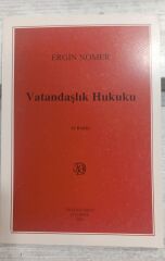 Vatandaşlık Hukuku - Ergin Nomer - 13.Baskı