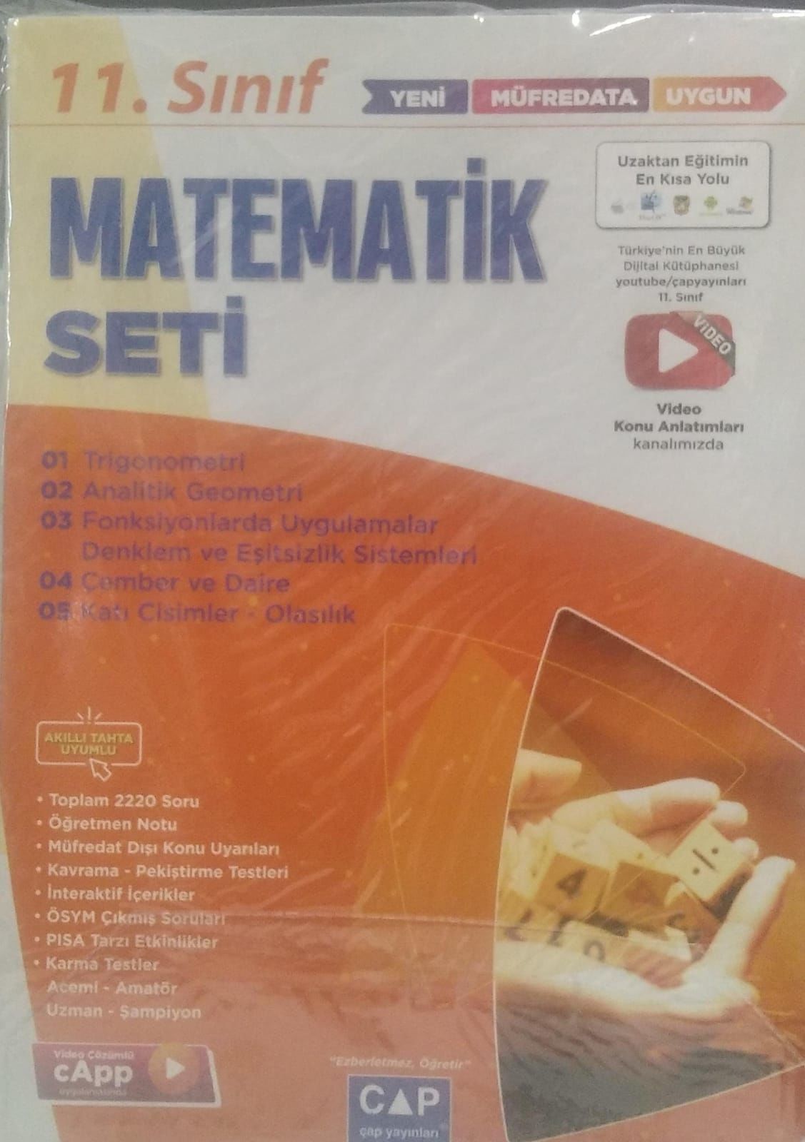 Çap Yayınları 11. Sınıf Matematik Anadolu Seti