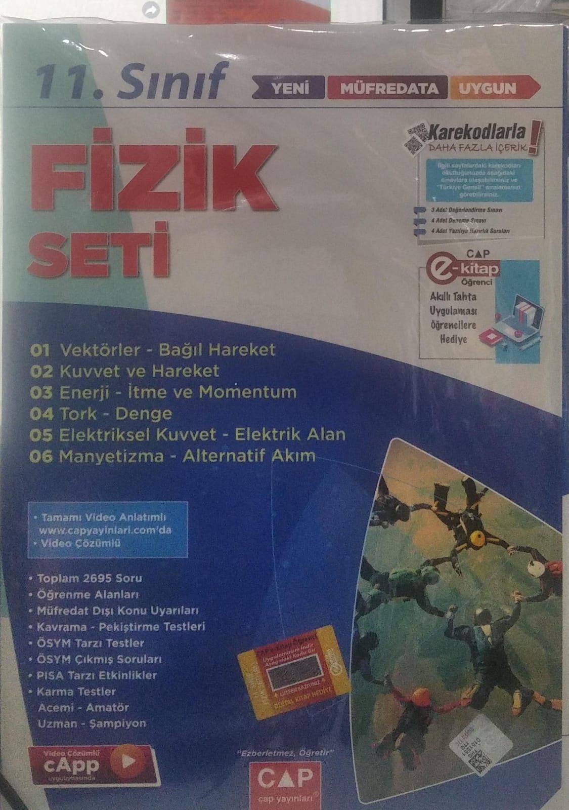 Çap Yayınları 11. Sınıf Anadolu Lisesi Fizik Seti