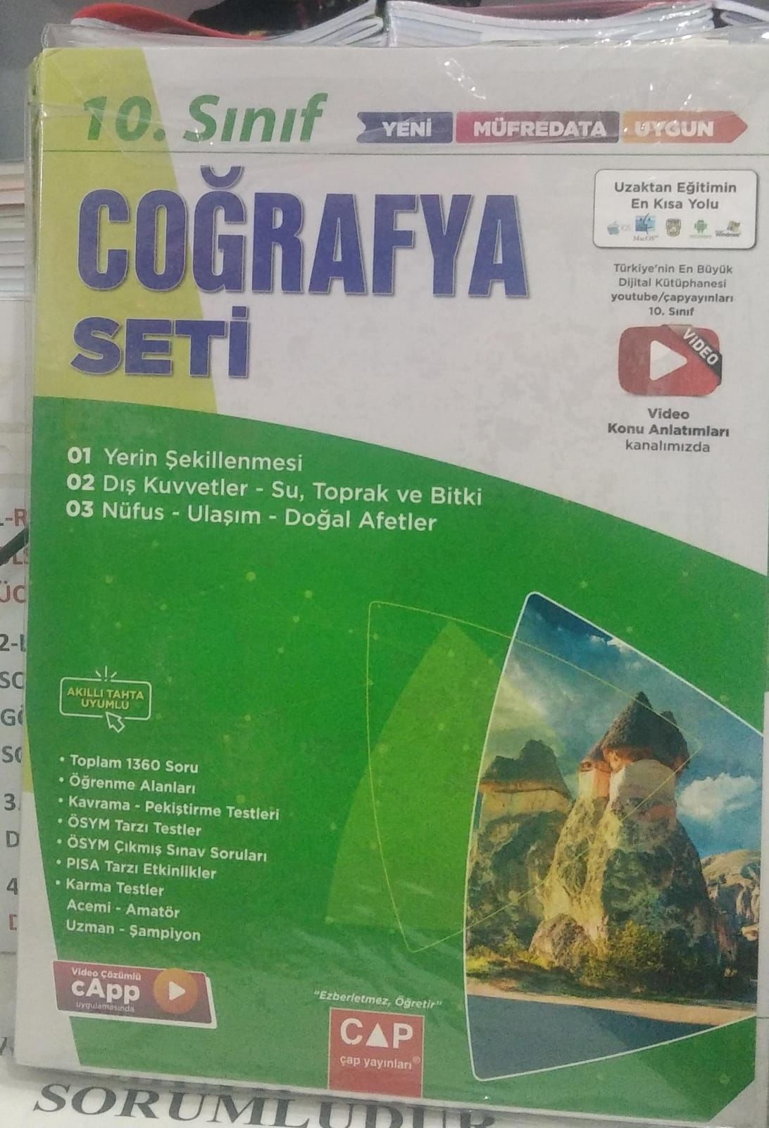 Çap Yayınları 10. Sınıf Coğrafya Anadolu Seti