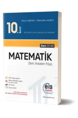 Eis 10.sınıf Daf Matematik  Ders Anlatım Föyü