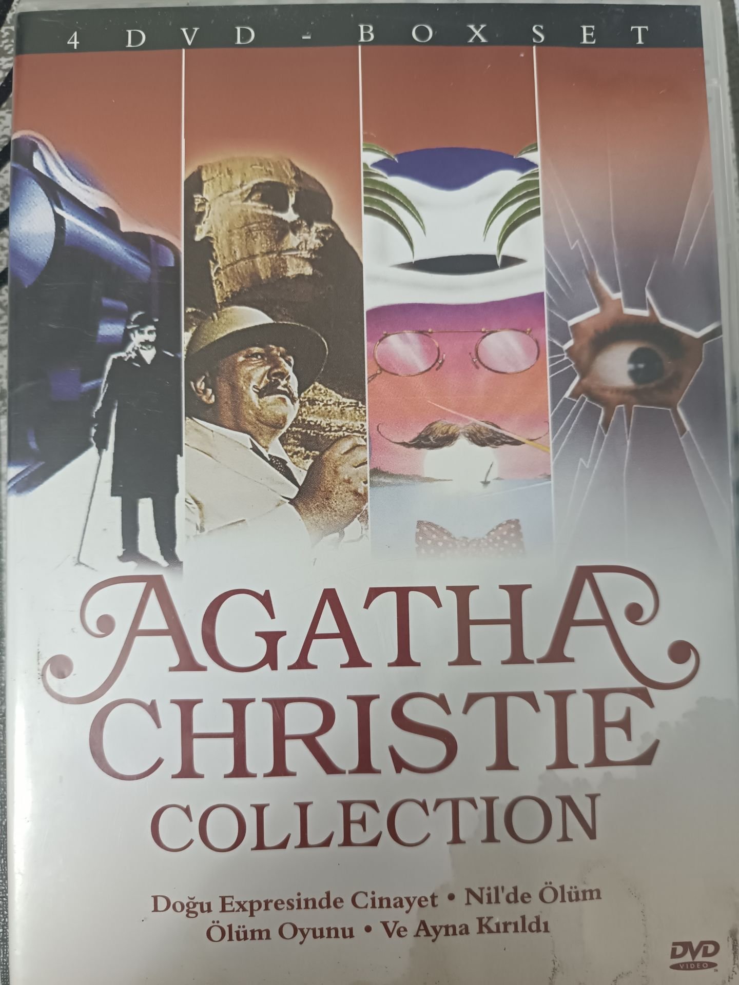 Agatha Christie Collection 4 DVD Box Set