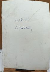 Faik Ali Ozansoy - Profil Resmi