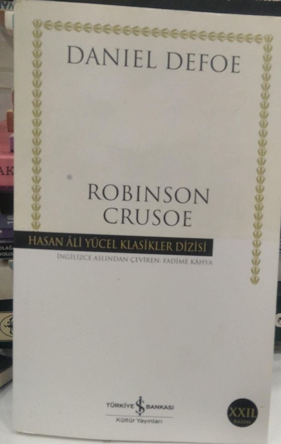 Robinson Crusoe - Hasan Ali Yücel Klasikleri / Daniel Defoe