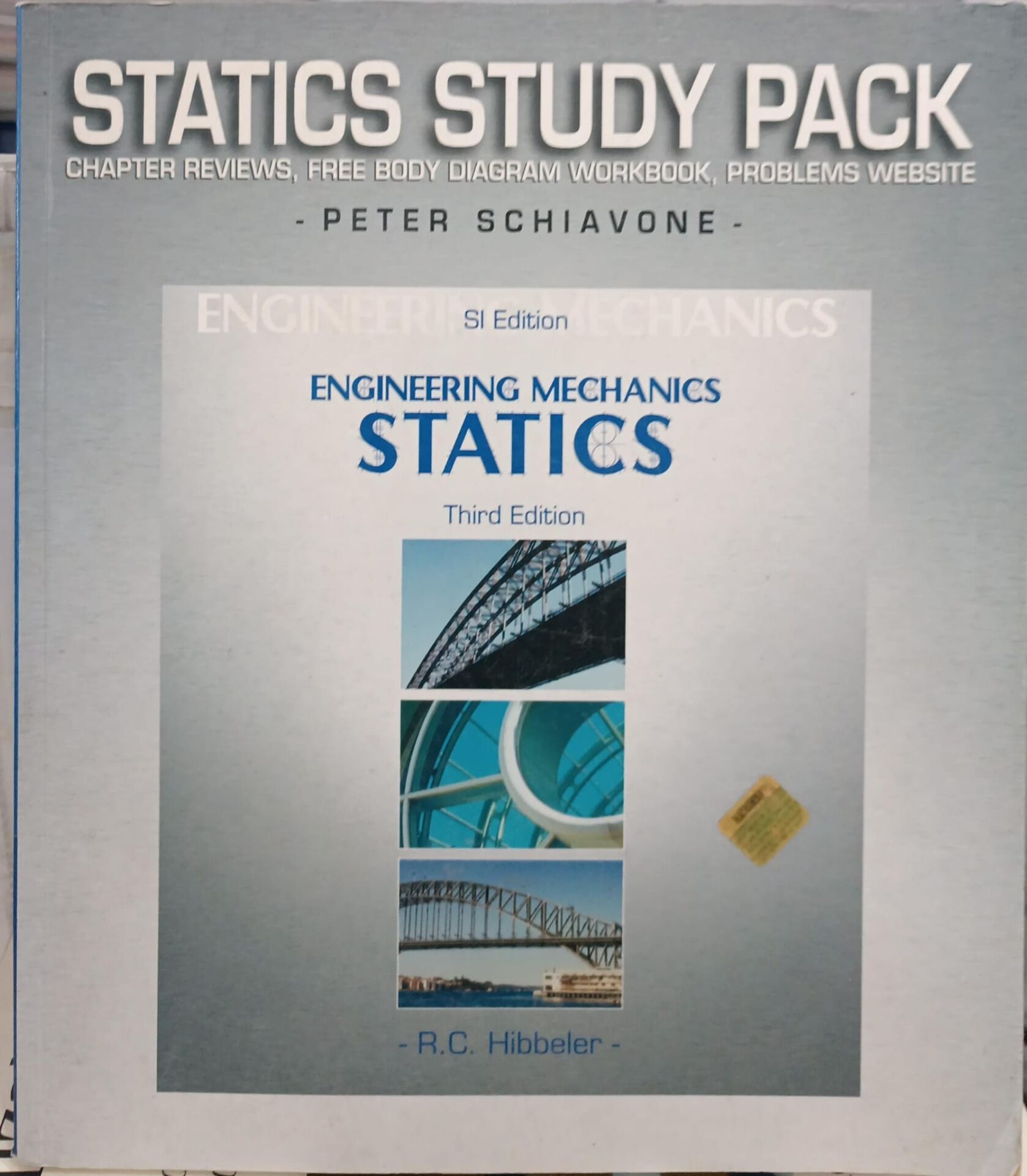 Statics Study Pack - Engineering Mechanics Statics SI Edition Study Pack