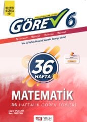 6. Sınıf Görev Matematik Çalışma Föyleri