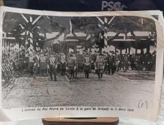 Sırbistan Kralı Peter'in 5 Nisan 1910' da Sirkeci İstasyonuna Gelişi