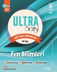 6.Sınıf Ultra Serisi Fen Bilimleri Denemeleri 42 Föy / 2024-2025