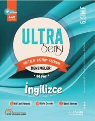6.Sınıf Ultra Serisi İngilizce Denemeleri 44 Föy -2024/2025