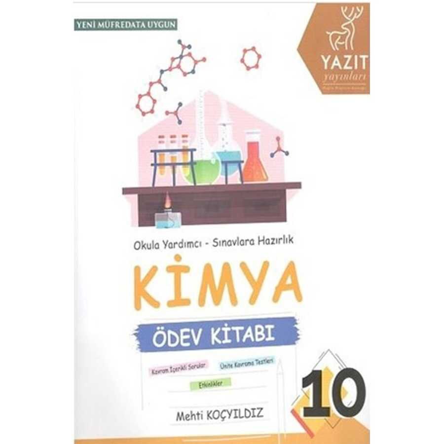 Yazıt 10. Sınıf Kimya Ödev Kitabı - 2024/2025