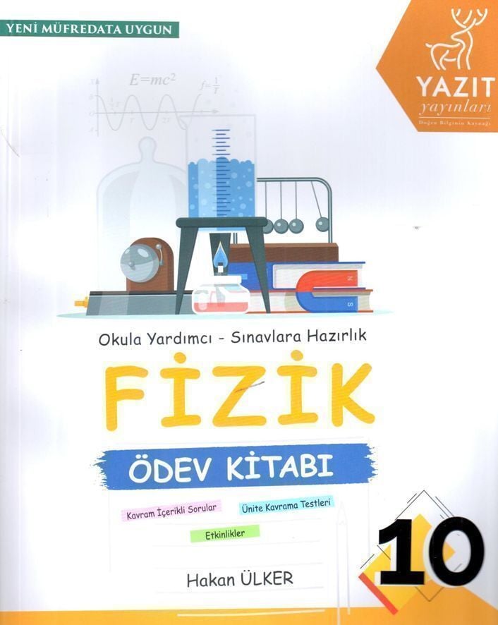 Yazıt 10. Sınıf - Fizik Ödev Kitabı - 2024-2025