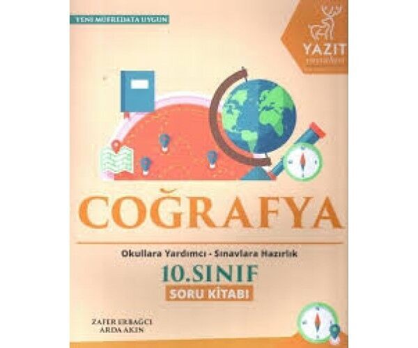 Yazıt Yayınları 10. Sınıf Coğrafya Soru Kitabı - 2024-2025