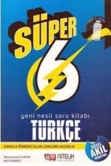 Nitelik Yayınları - 6. Sınıf Türkçe Yeni Nesil Süper Soru Bankası / 2024-2025