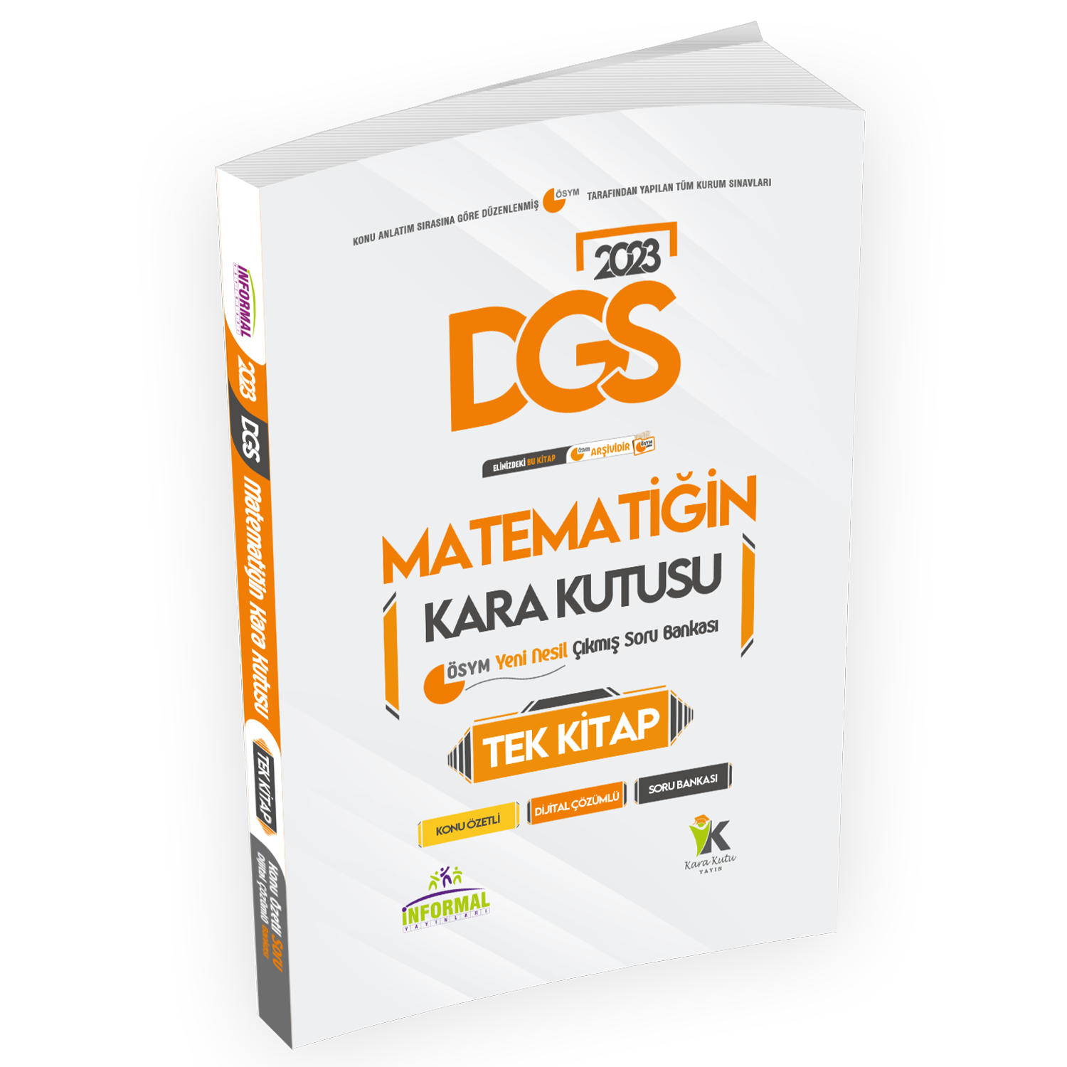 DGS Matematiğin Kara Kutusu Tek Kitap 2023