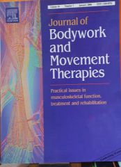 journal of Bodywork and Movement Therapies /2.EL