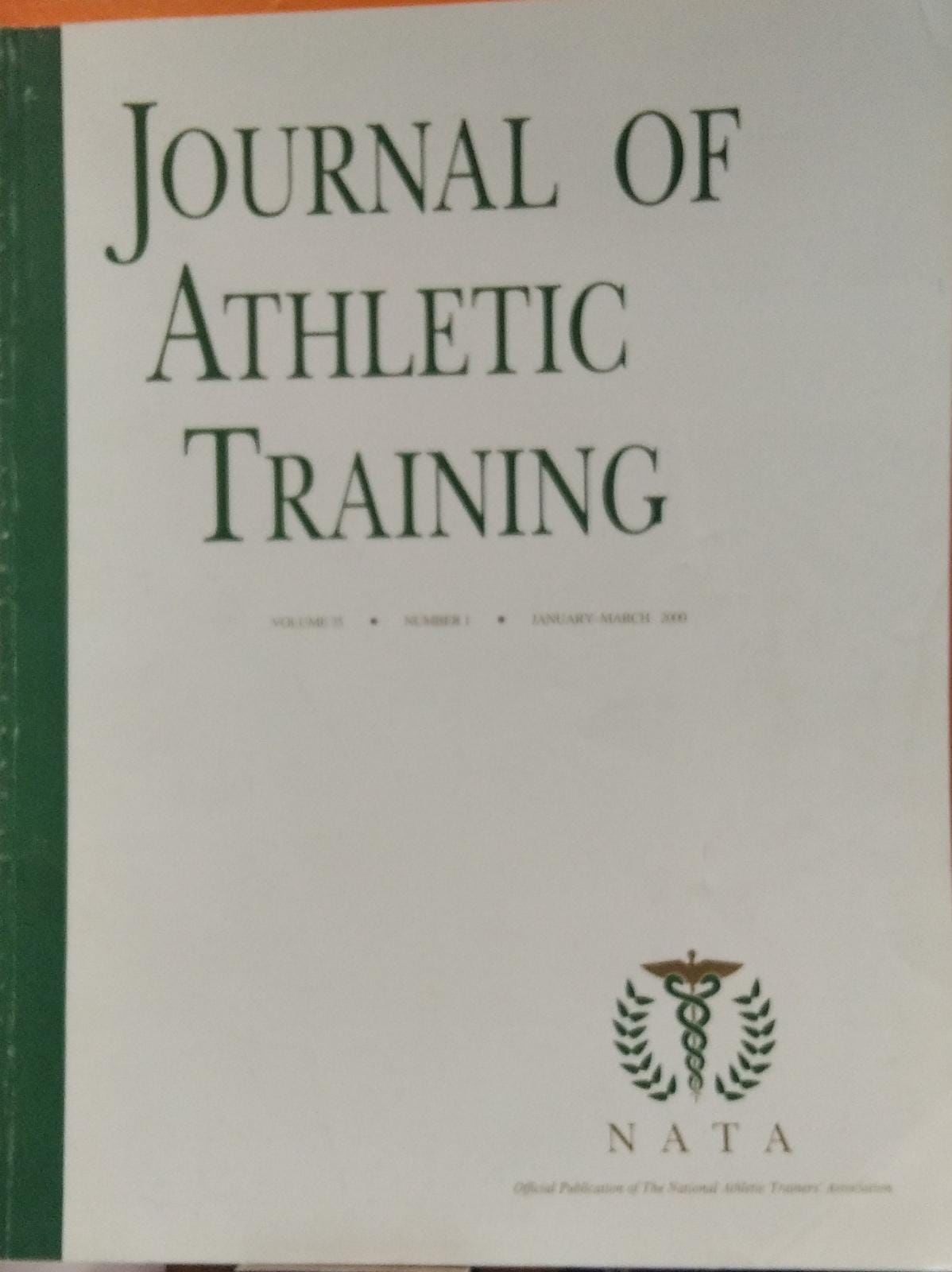 JOURNAL OF ATHLETIZ TRAINING/ 2.EL