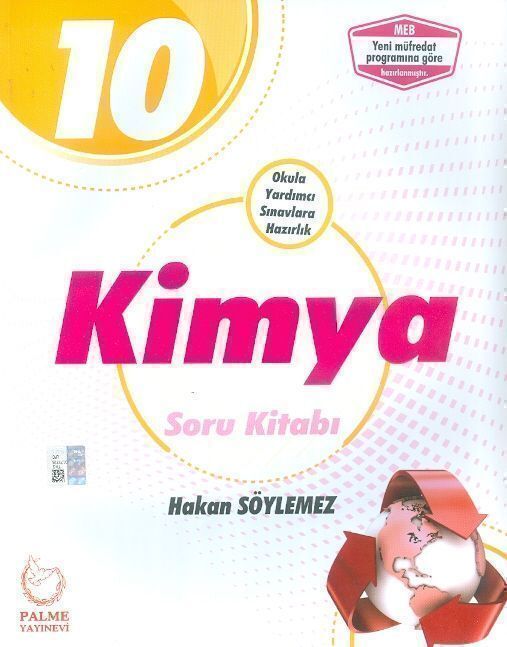 Palme Yayınları 10. Sınıf Kimya Soru Kitabı - 2024-2025