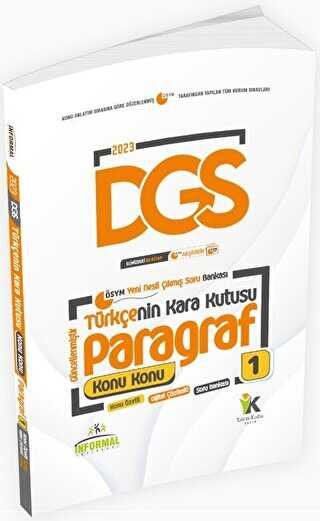 DGS Türkçenin Kara Kutusu Paragraf 1. Cilt Soru Bankası