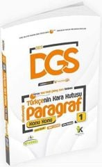 DGS Türkçenin Kara Kutusu Paragraf 1. Cilt Soru Bankası
