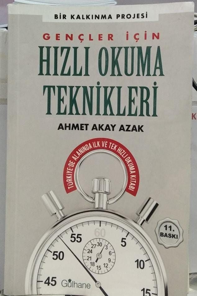 Gençler için Hızlı Okuma Teknikleri - Ahmet Akay Azak